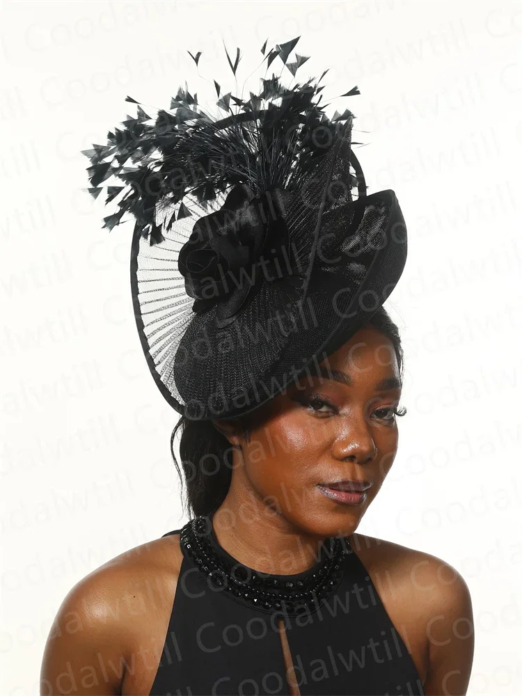 로얄 애 스콧 모자 매혹적인 여성용 티 파티 꽃 웨딩  - Women'S Fashion Kentucky Derby 리뷰 및 가격