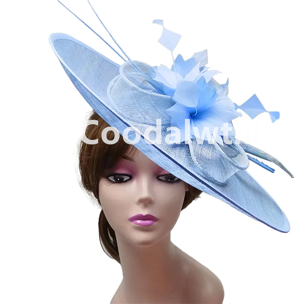 여성 켄터키 더비 빅 매혹적인 모자 깃털 로얄 애 스콧 - Women'S Fashion Kentucky Derby 리뷰 및 가격