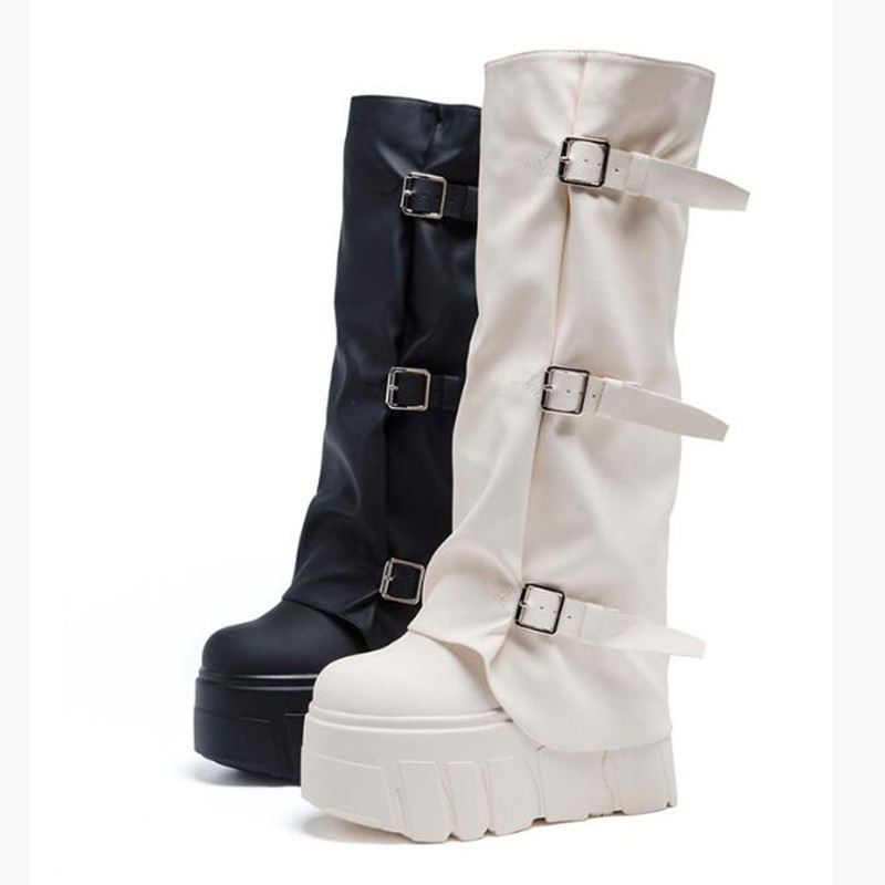 2026년 신상 패션 브랜드 가을 겨울 여성 플랫폼 슈 - Women'S Fashion Knee High Boots 리뷰 및 가격